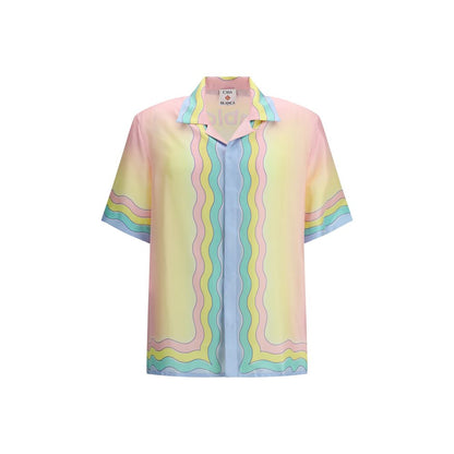 Multicolor Silk Pattern Shirt