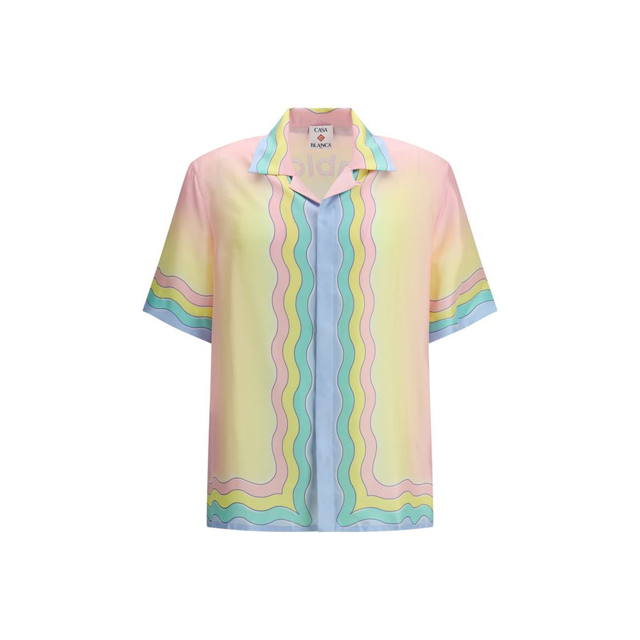 Multicolor Silk Pattern Shirt