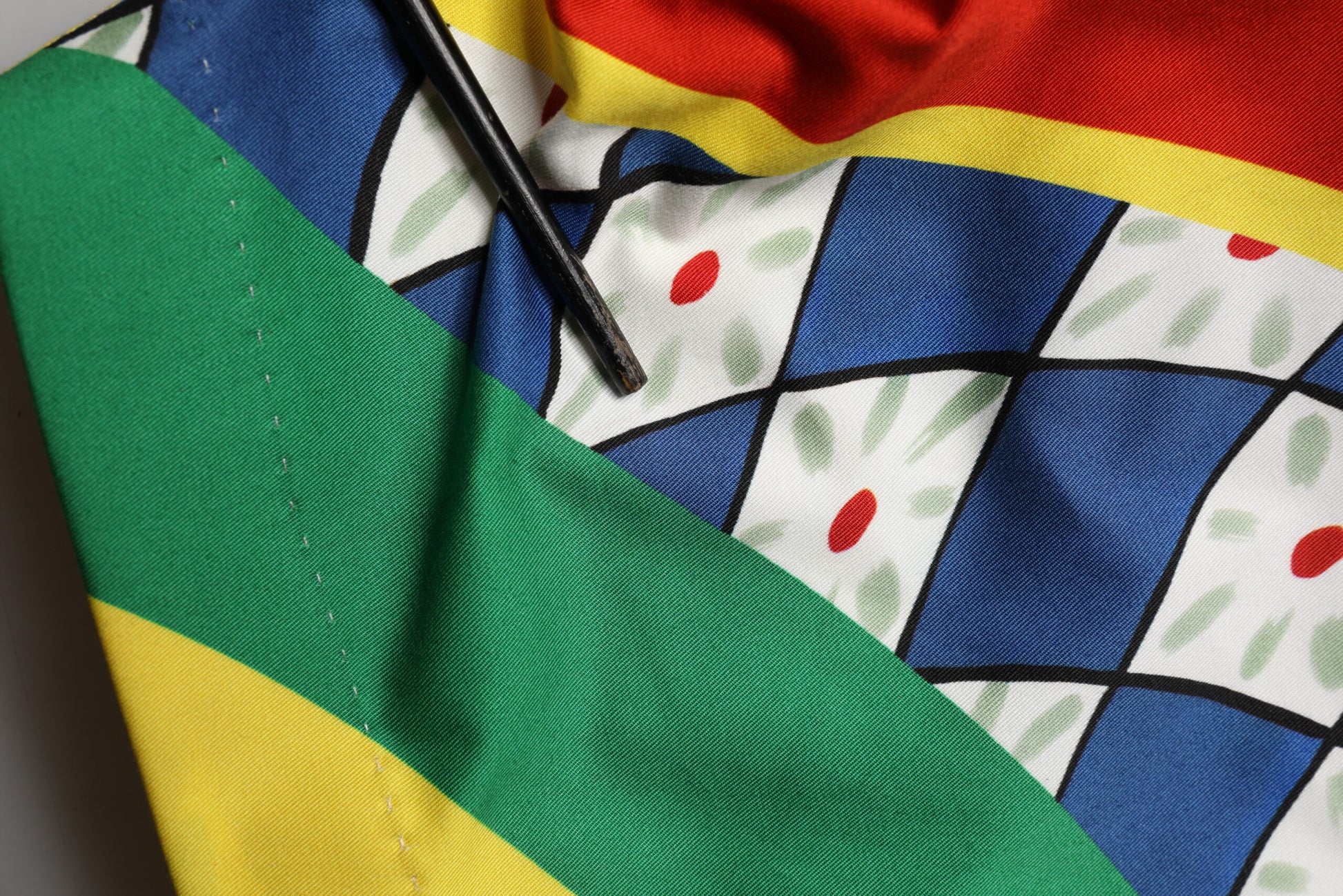 Multicolor Carretto Print Men Bermuda Shorts