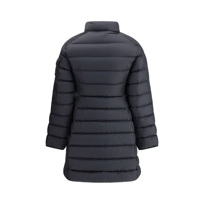 Black Polyester Coat