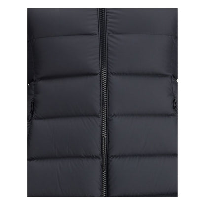 Black Polyester Coat