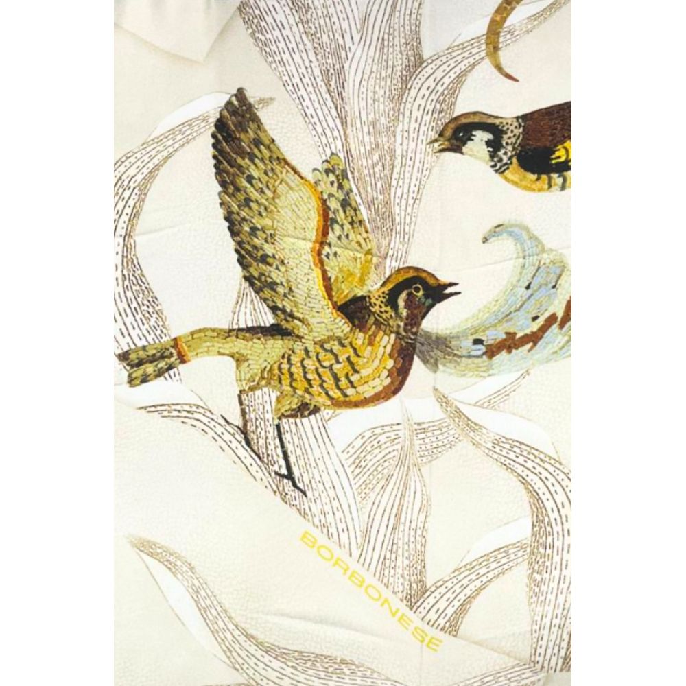 White Silk Women Scarf