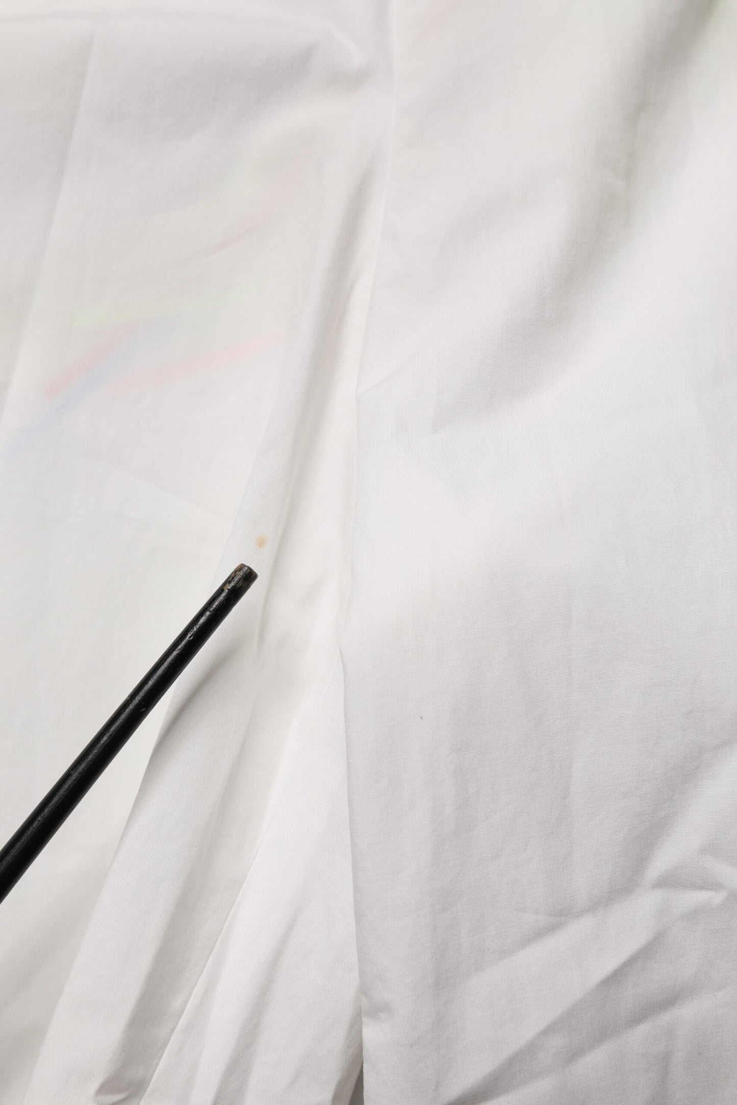 White Cotton High Waist Wide Leg Straight Bermuda Shorts