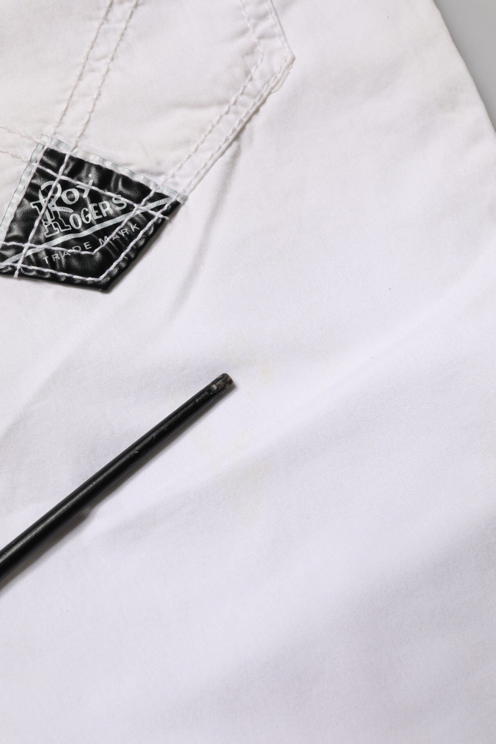 White Low Waist Bootcut Flared Denim Trouser Jeans