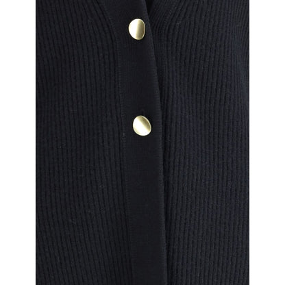 Black Cashmere Cardigan