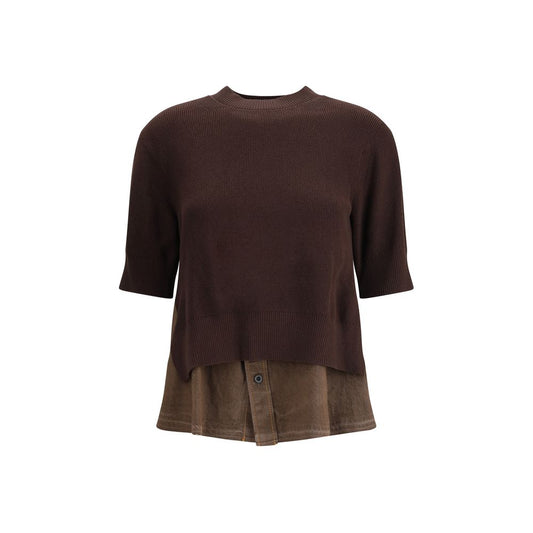 Blue Cotton Sweatshirt