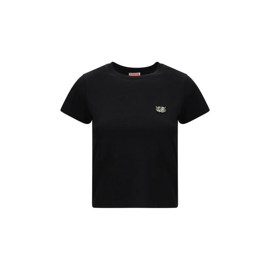 Black Cotton T-Shirt
