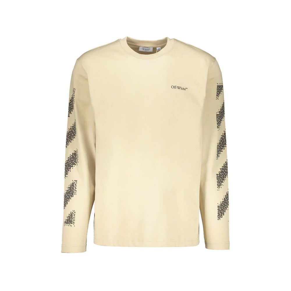 Beige Cotton T-Shirt