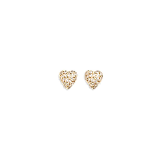 Gold Brass Earrings