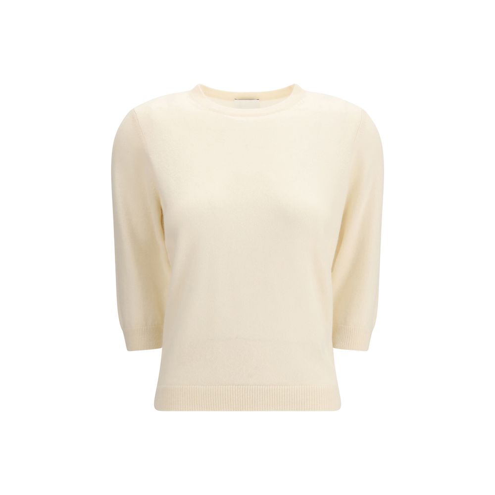 Beige Cashmere Cashmere Sweater