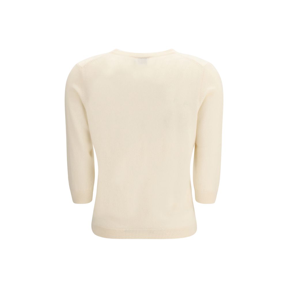 Beige Cashmere Cashmere Sweater