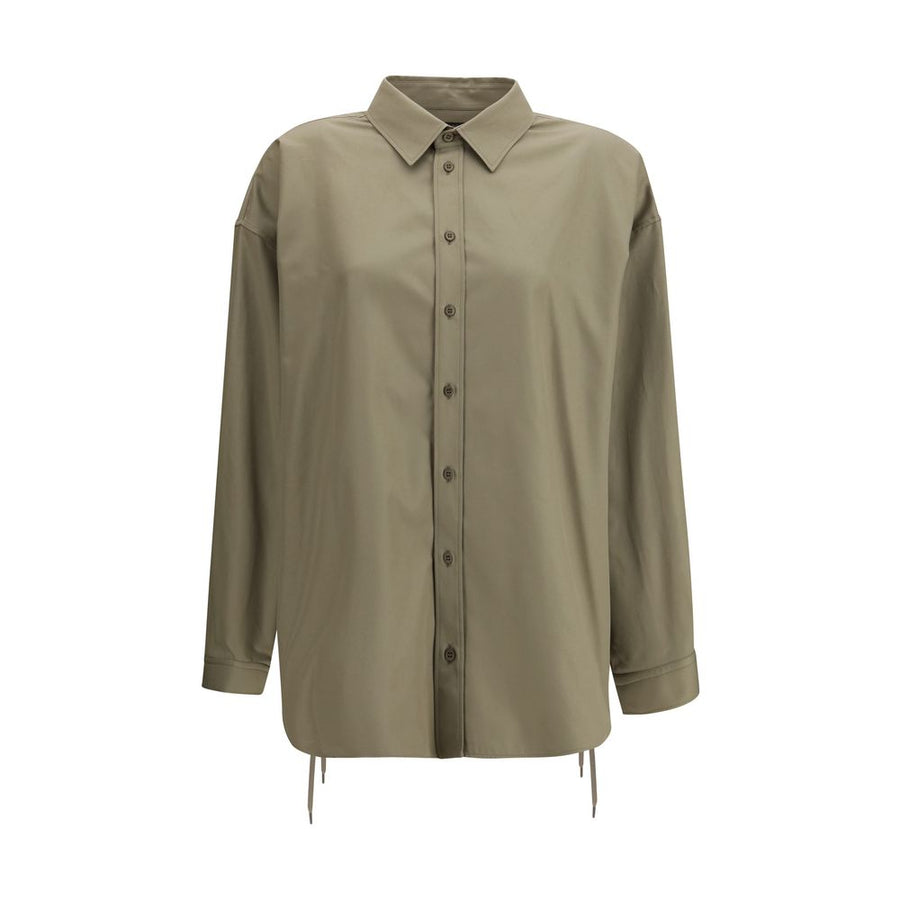 Beige Cotton Shirt