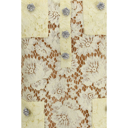 Bicolor Polyamide Casual Dress