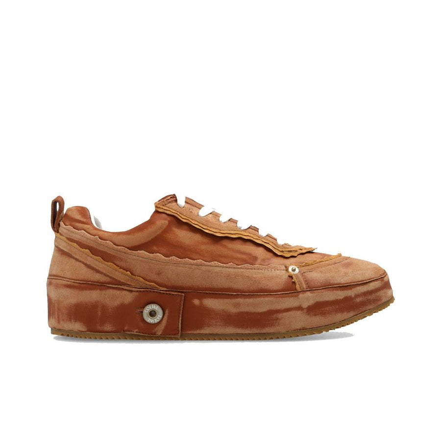Brown Calfskin Sneakers