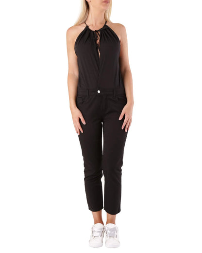 Black Cotton Jumpsuit