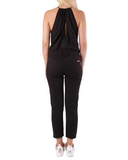 Black Cotton Jumpsuit