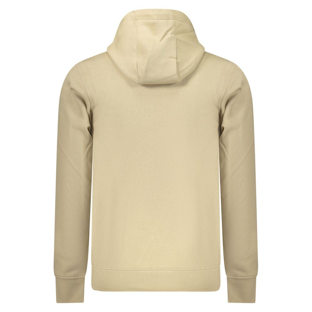 Beige Cotton Men's Sweatshirt