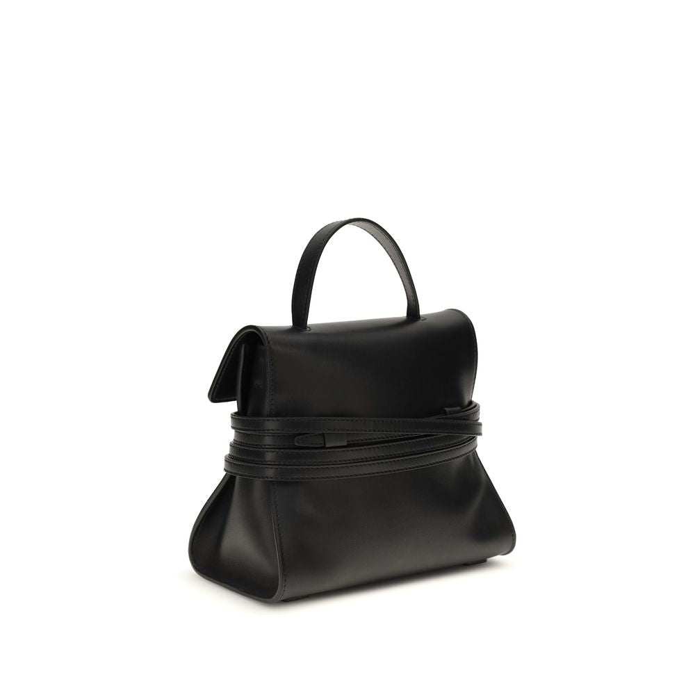 Black Calf Leather Bos Taurus Handbag