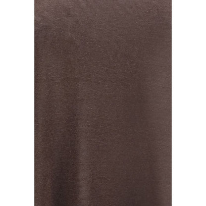 Brown Linen Top