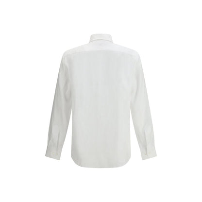 White Linen Dress Shirt
