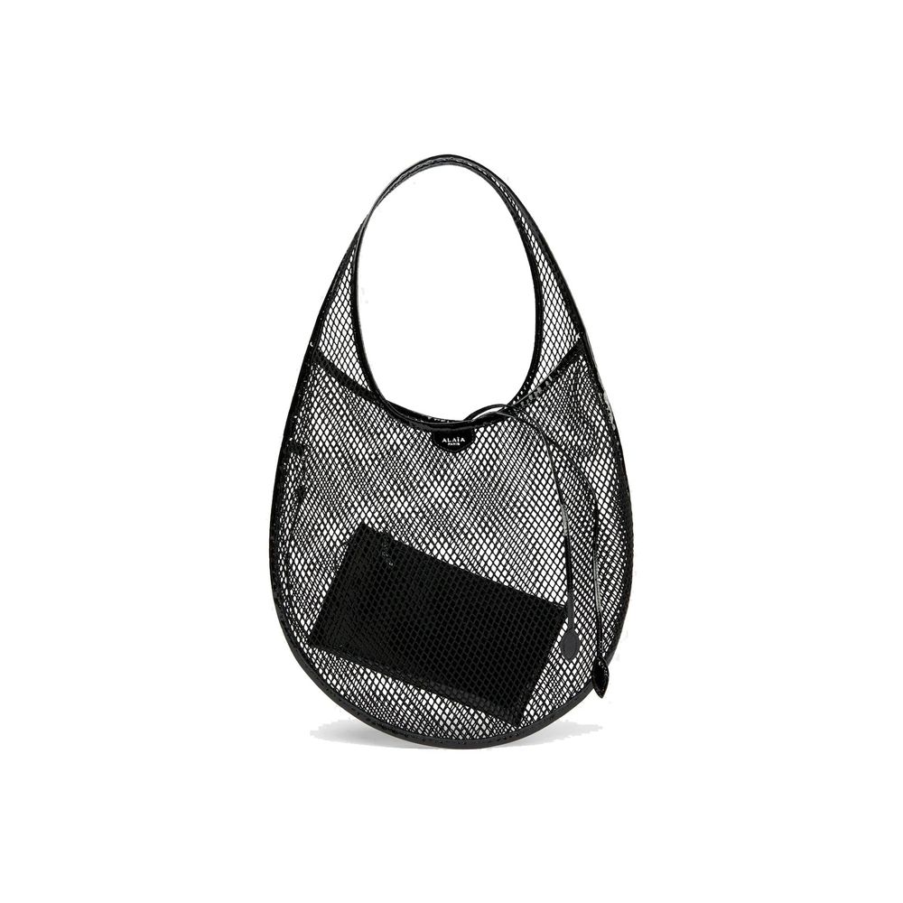 Black Fabric Tote Bag