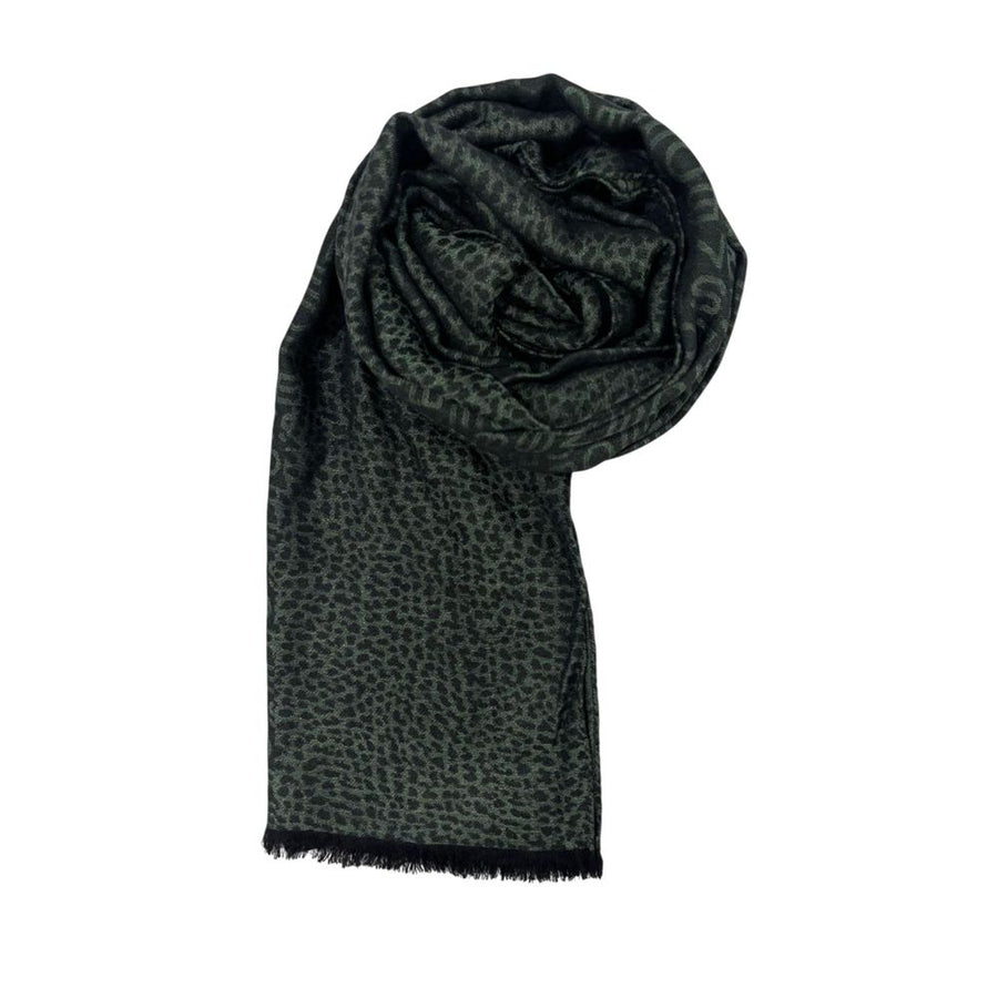 Green Wool Unisex Scarf