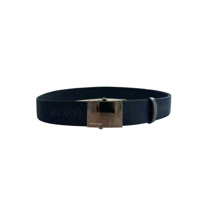 Black Polyester Men's Belt
