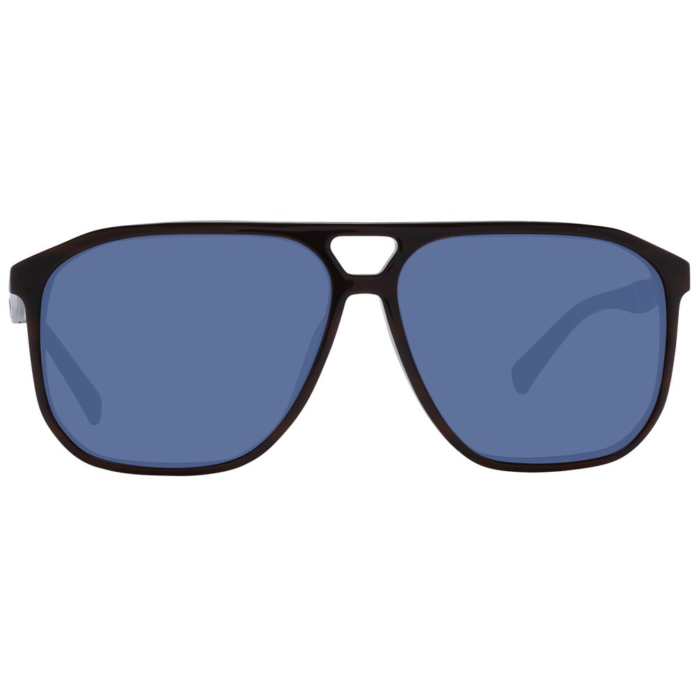 Brown Plastic Sunglasses