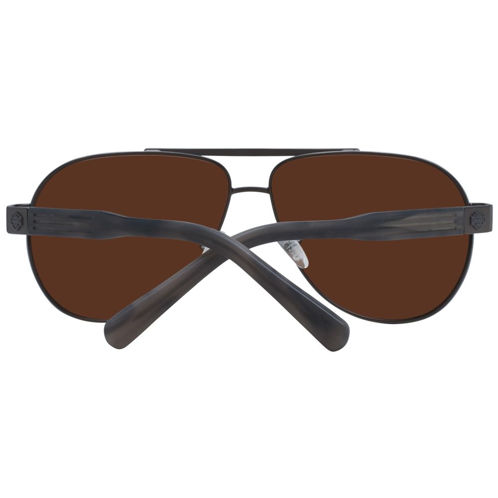 Gray Metal Sunglasses