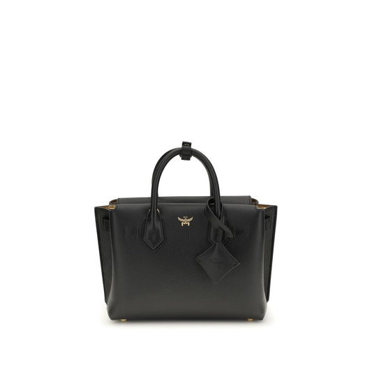 Black Calf Leather Bos Taurus Handbag