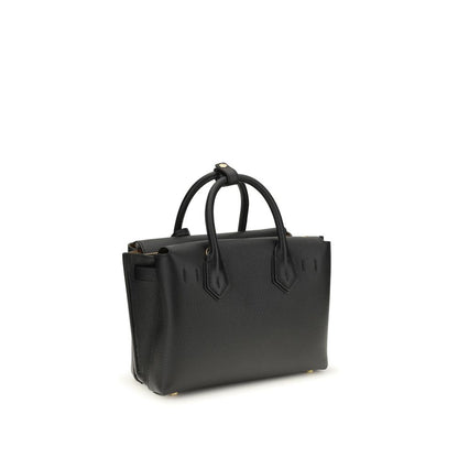 Black Calf Leather Bos Taurus Handbag