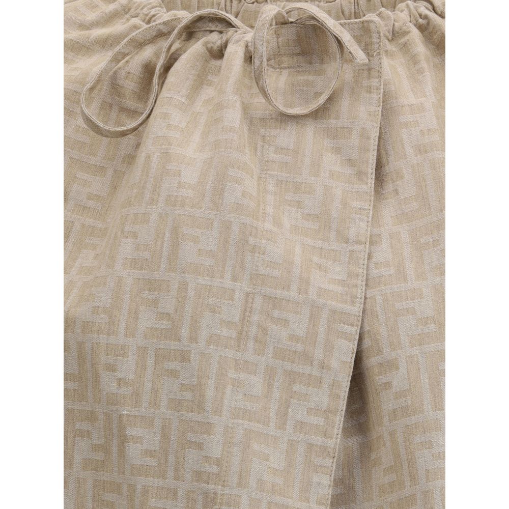 Beige Cotton Cloacks
