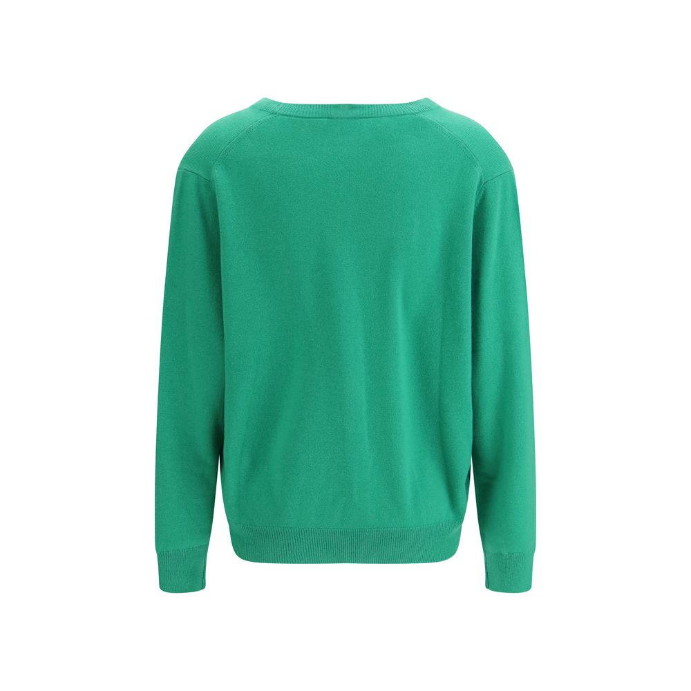 Bicolor Cashmere Cardigan