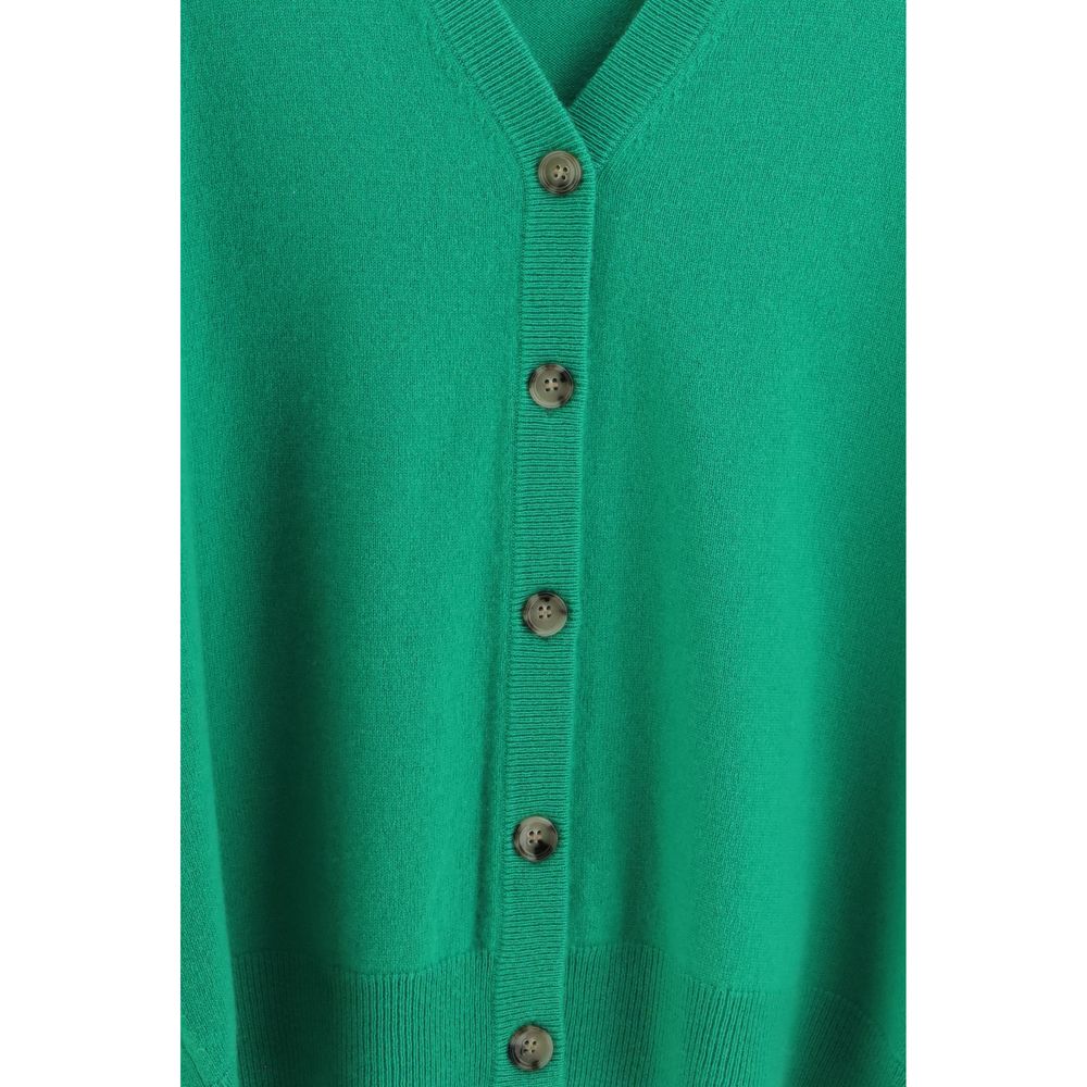 Bicolor Cashmere Cardigan