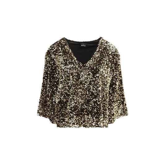 Gold Polyester Blouse
