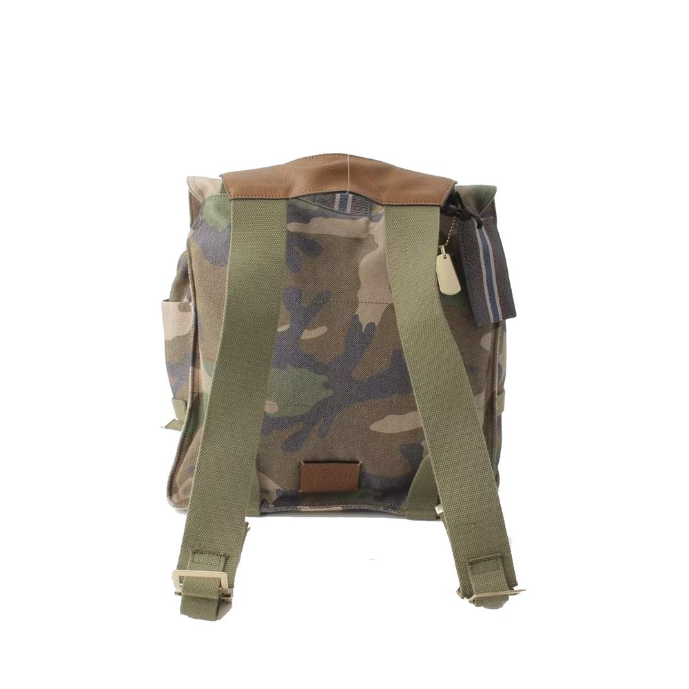 Bicolor Canvas Backpack