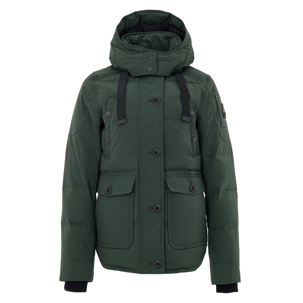 Green Nylon Coat