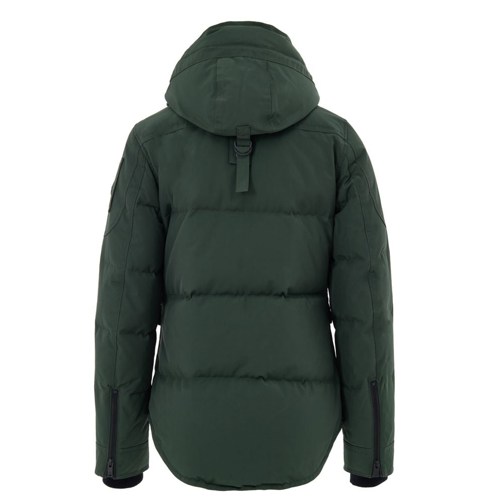Green Nylon Coat