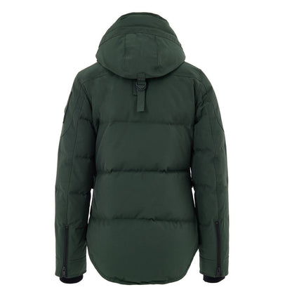 Green Nylon Coat