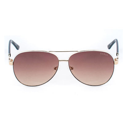 White Metal Sunglasses