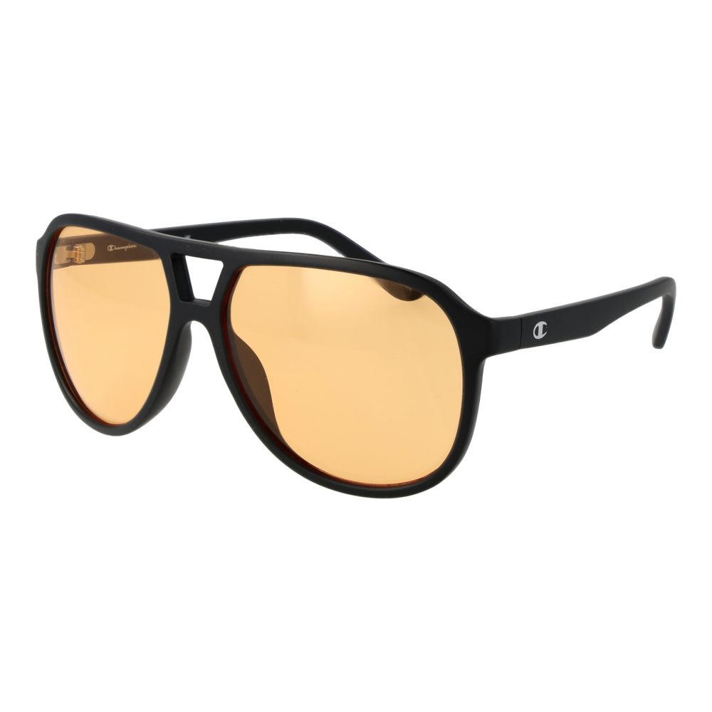 Brown Stainless Steel Sunglasses