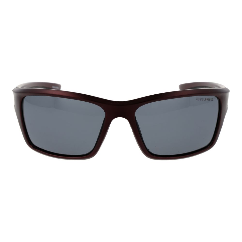 Brown Stainless Steel Sunglasses