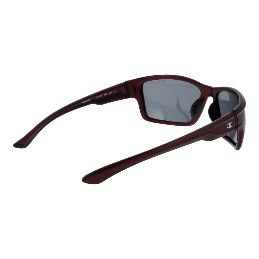Brown Stainless Steel Sunglasses