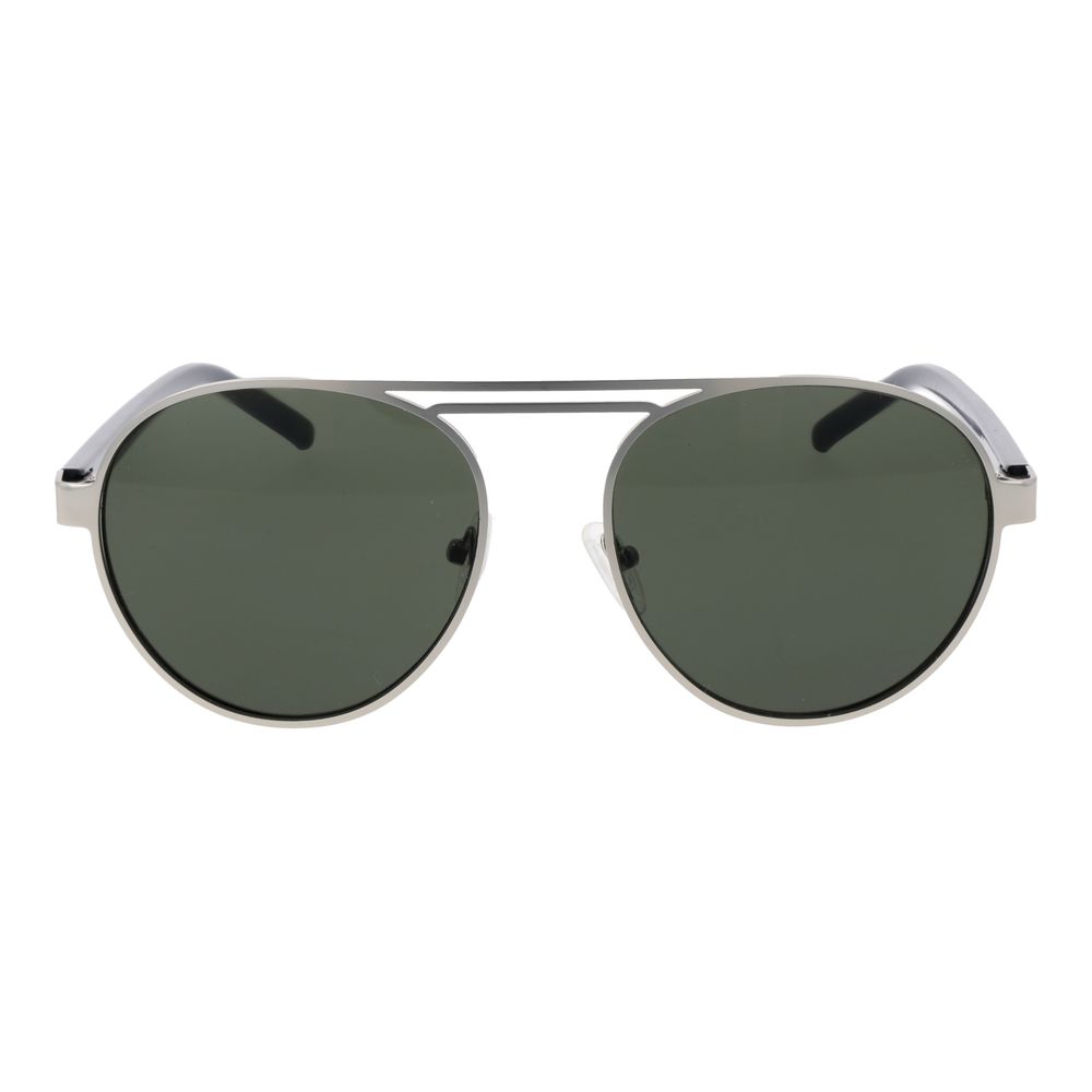 Blue Metal Sunglasses