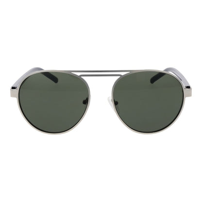Blue Metal Sunglasses