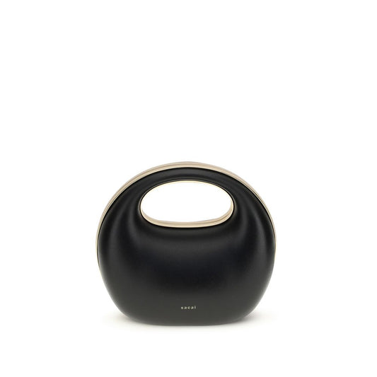 Black Calf Leather Bos Taurus Handbag