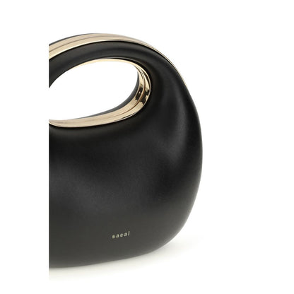 Black Calf Leather Bos Taurus Handbag