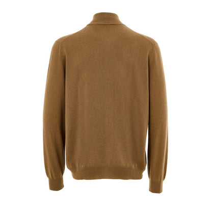 Brown Wool Turtleneck