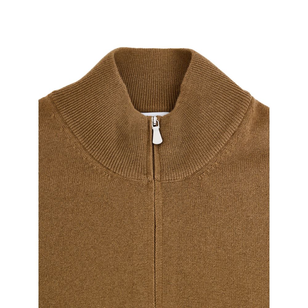 Brown Wool Turtleneck