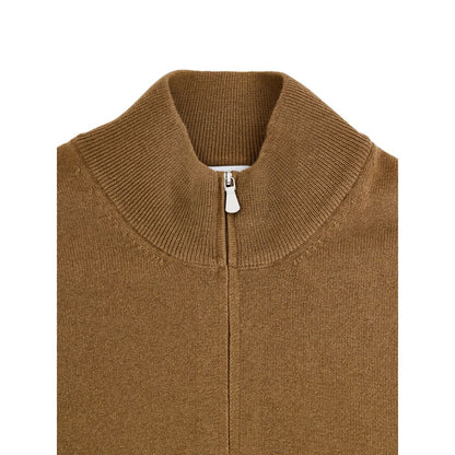 Brown Wool Turtleneck